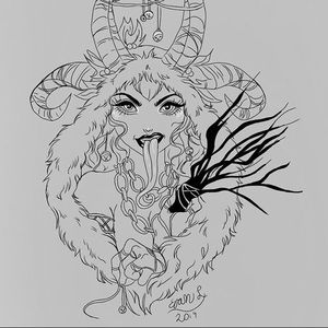 Original drawing done by me